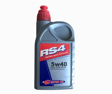 Bo Motoroil RS4 fuld syntetisk motorolie 5W40 1Liter